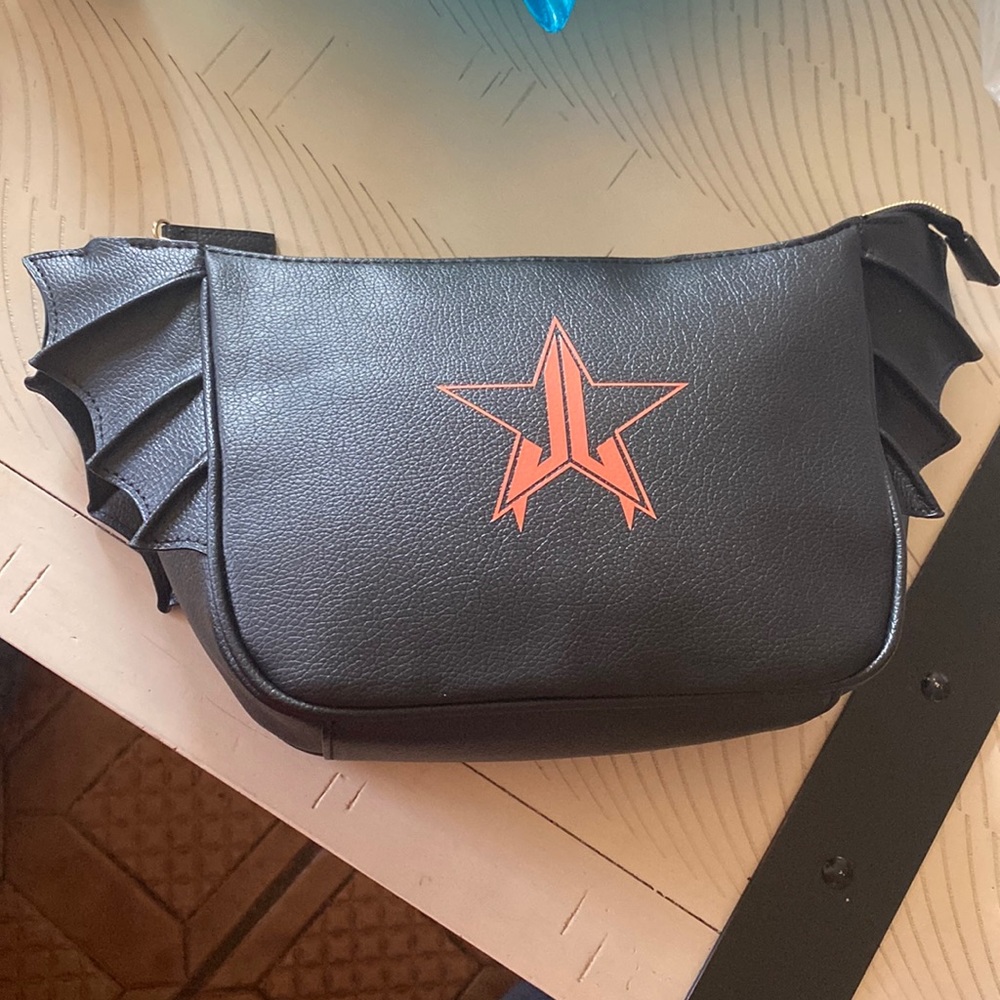 Jeffree Star Halloween Bat Makeup Bag. NWOT